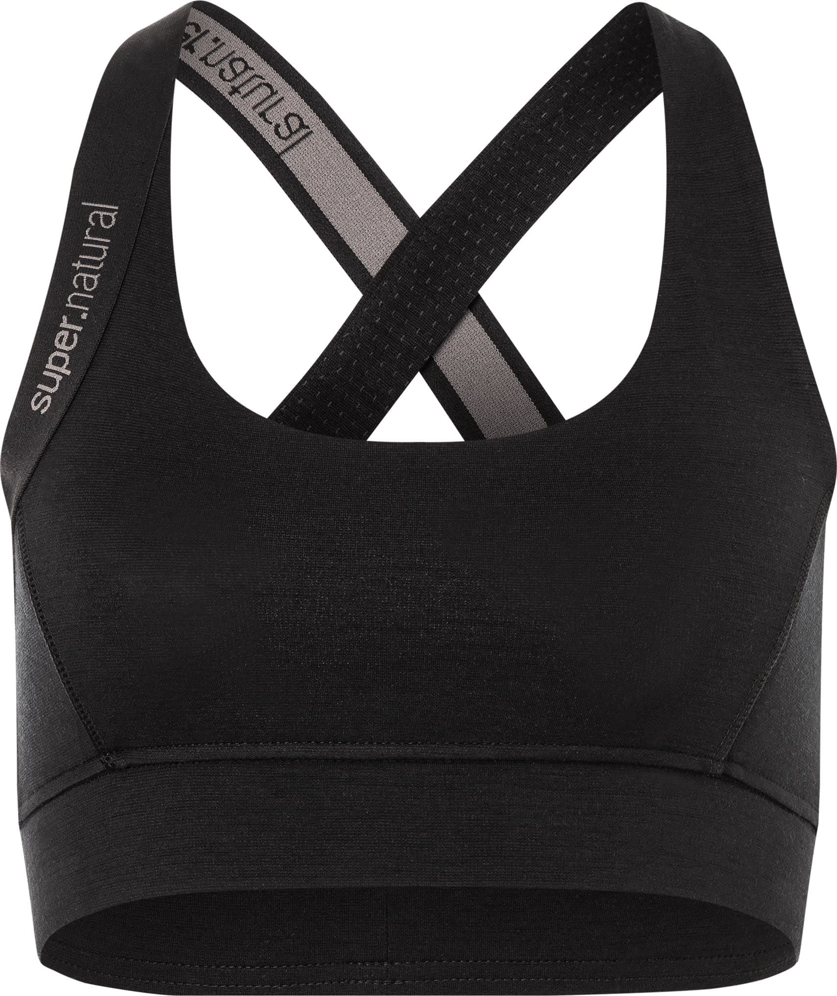Super.Natural super.natural Women's Rubberrib bra Jet Black