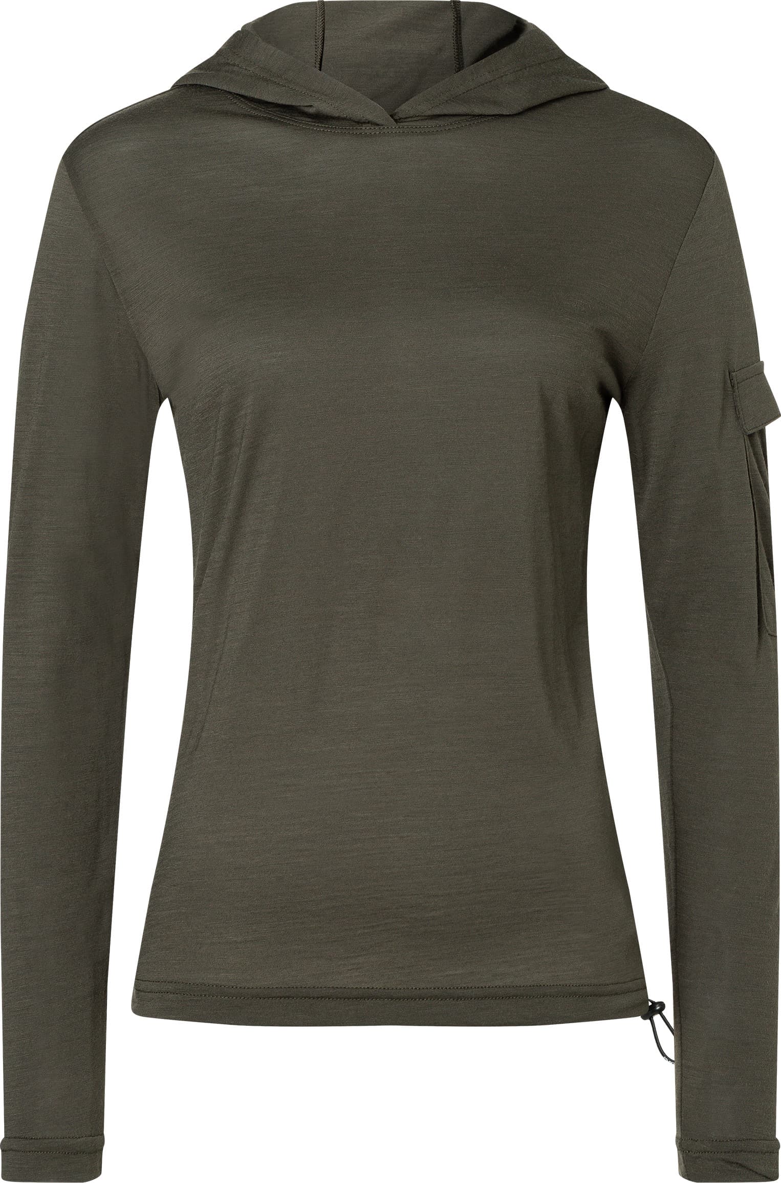 Super.Natural super.natural Women's Relax Light Pocket Hoodie Black Ink
