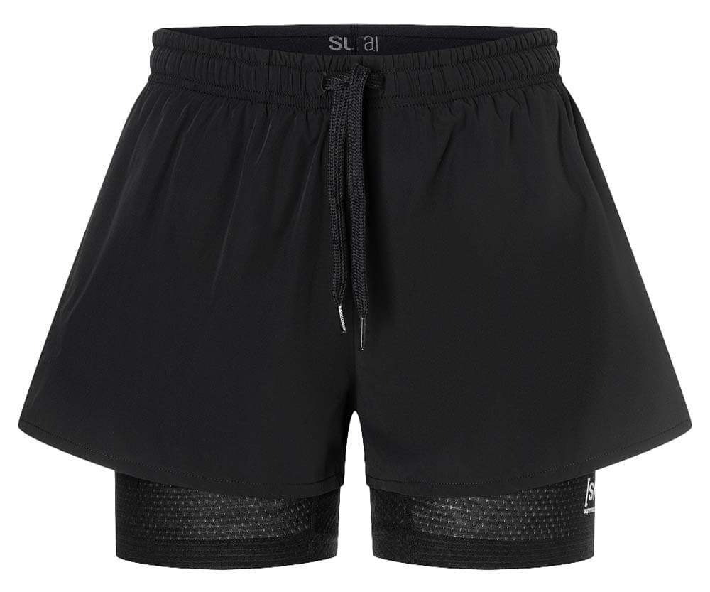 Super.Natural super.natural Women's Double Layer Shorts Jet Black