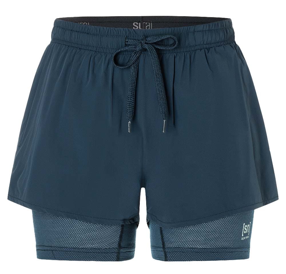 Super.Natural super.natural Women's Double Layer Shorts Blueberry