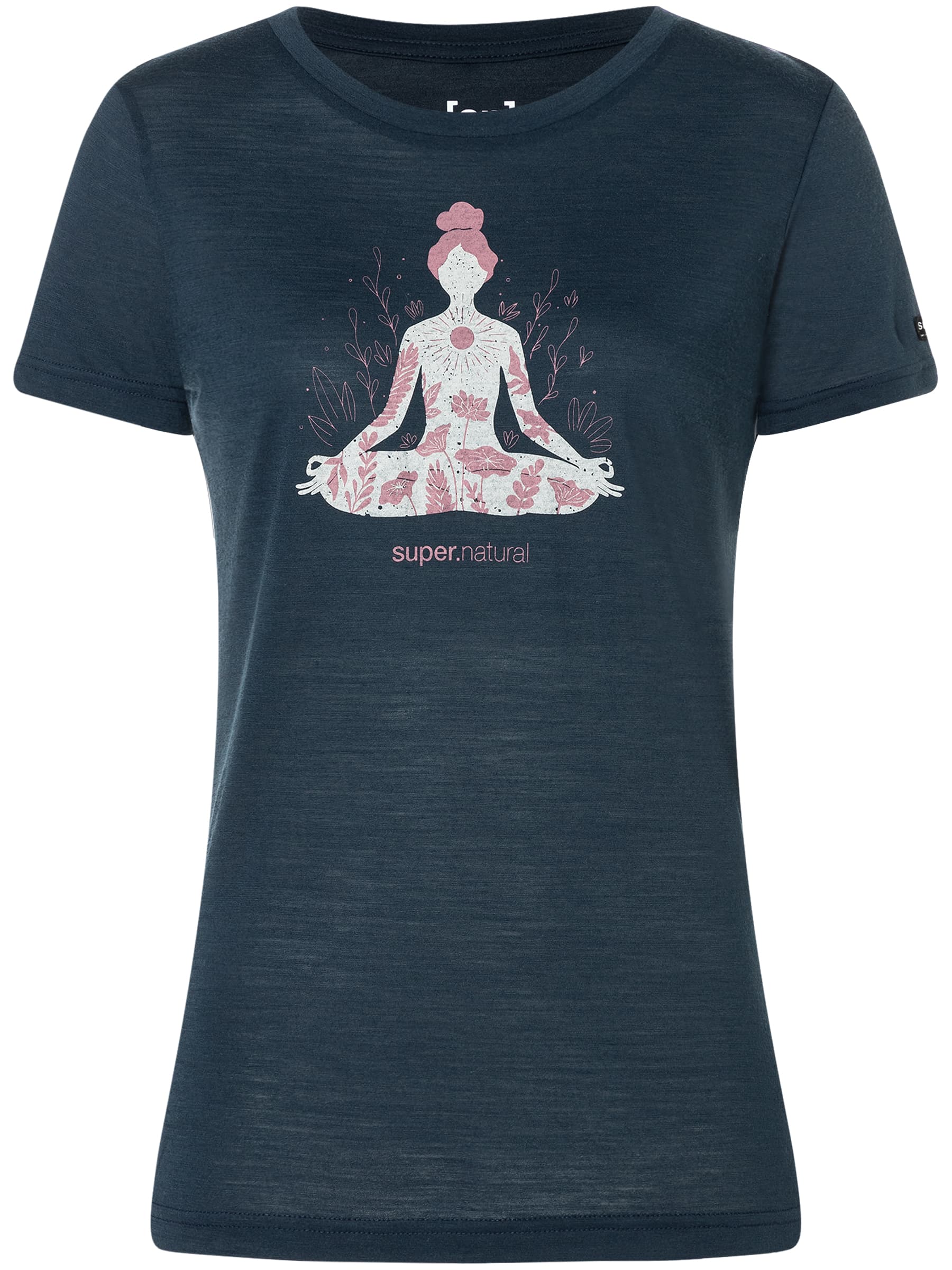 Super.Natural super.natural Women's Larissa Tee Blueberry/feather Grey/nostalgia Rose