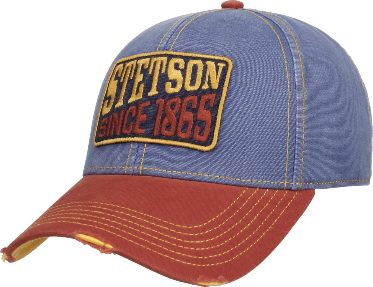 Stetson Stetson Vintage Distressed Peak Cap