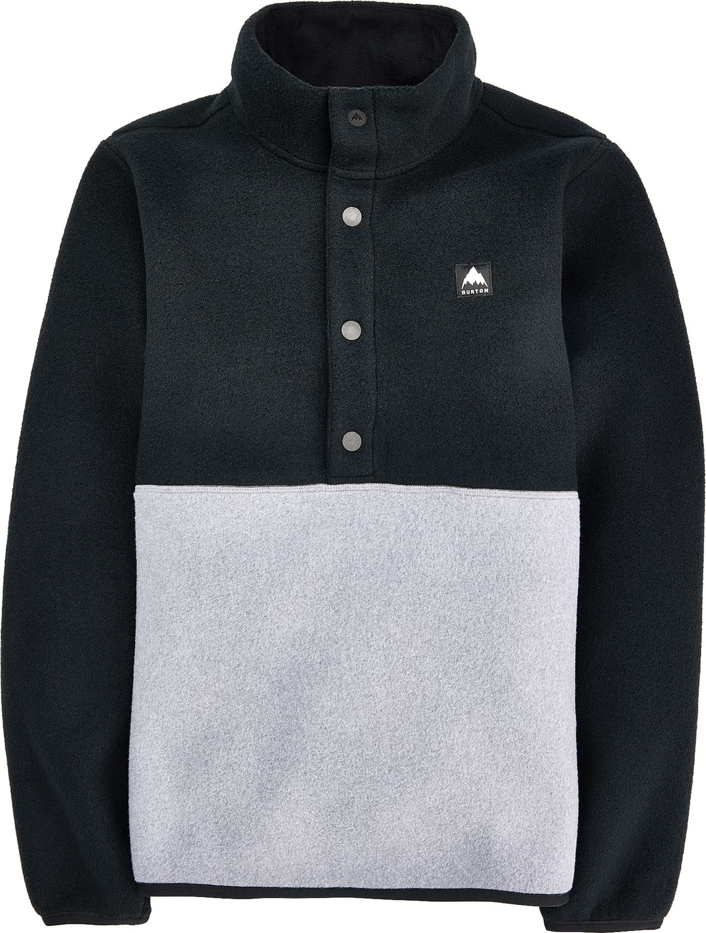 Burton Burton Kids Cinder Anorak True Black/gray Heather