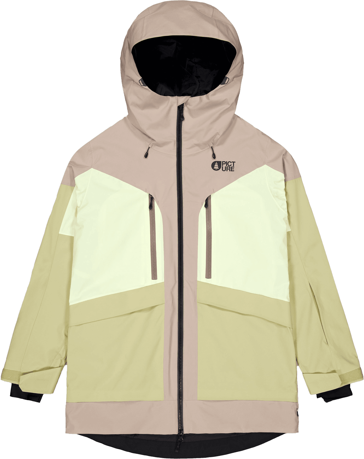 Picture Organic Clothing Picture Organic Clothing Women's Haakon Jacket Roebuck Lime Cream Hemp