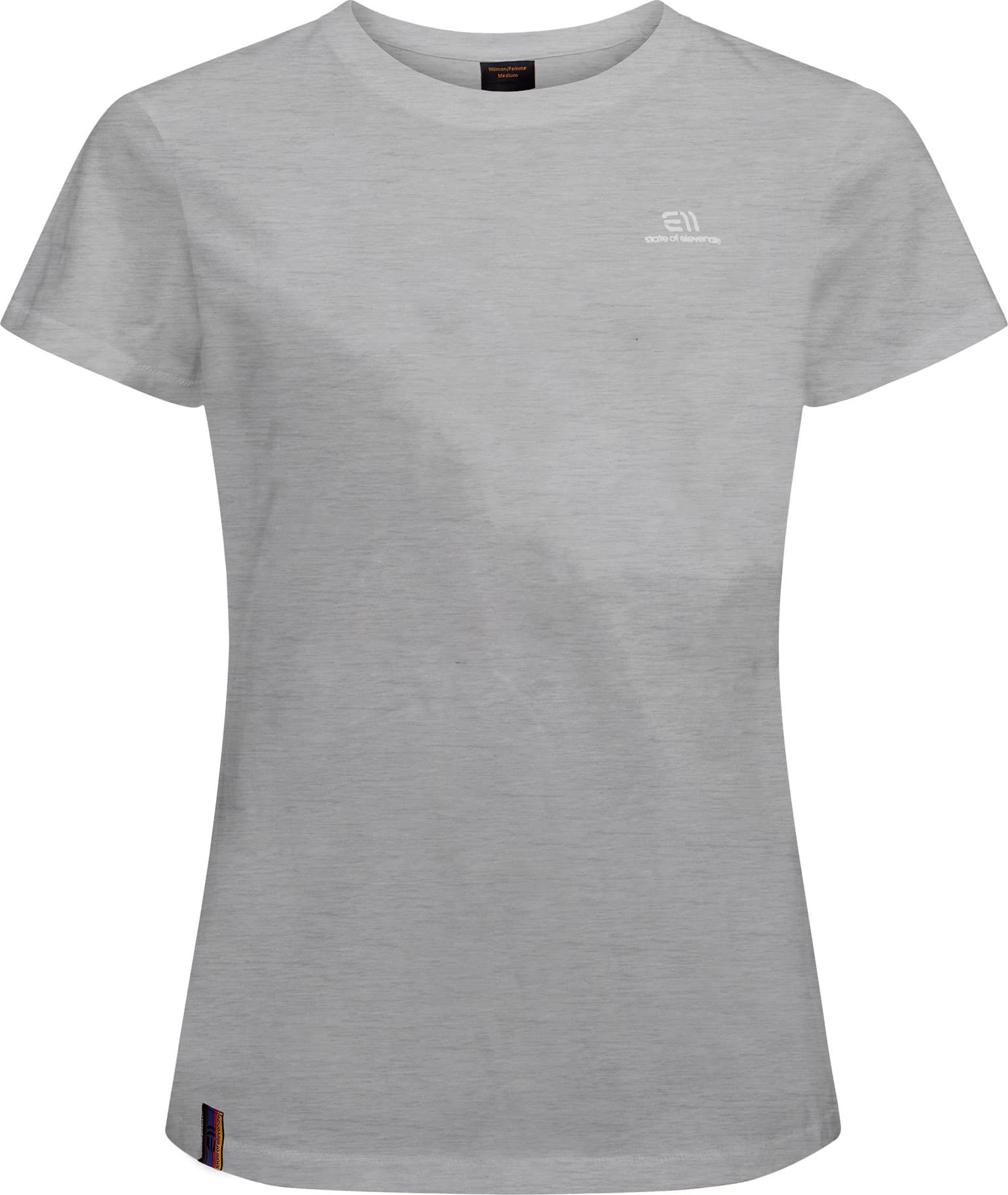 Elevenate Elevenate Women's Original Tee Light Grey Melange
