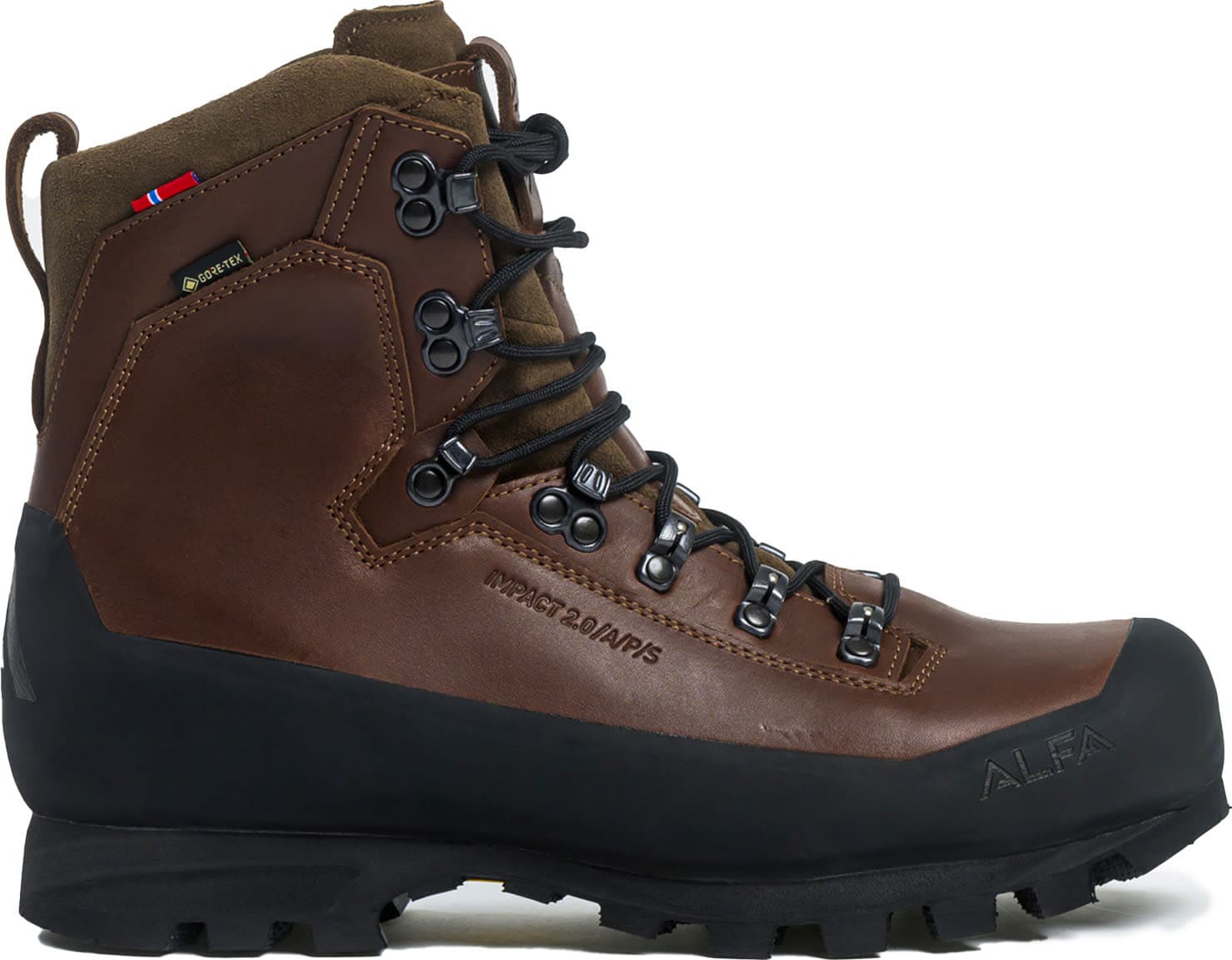 Alfa Alfa Men's Impact 2.0 A/P/S GORE-TEX Classic Brown
