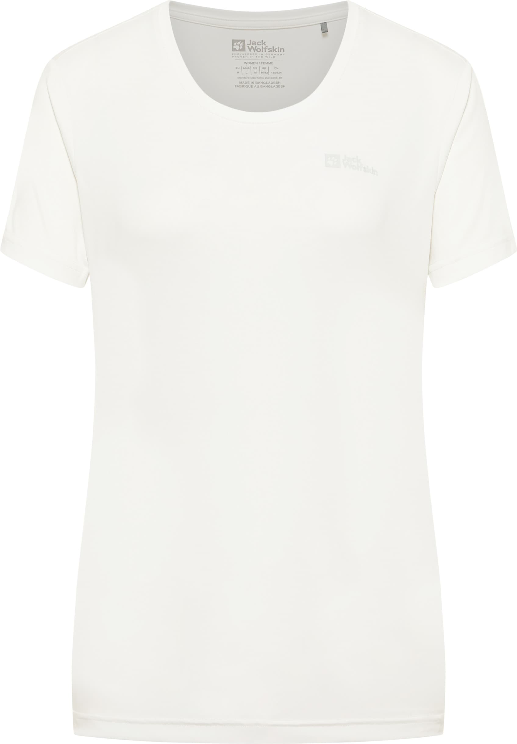 Jack Wolfskin Jack Wolfskin Women's Tech Tee Stark White