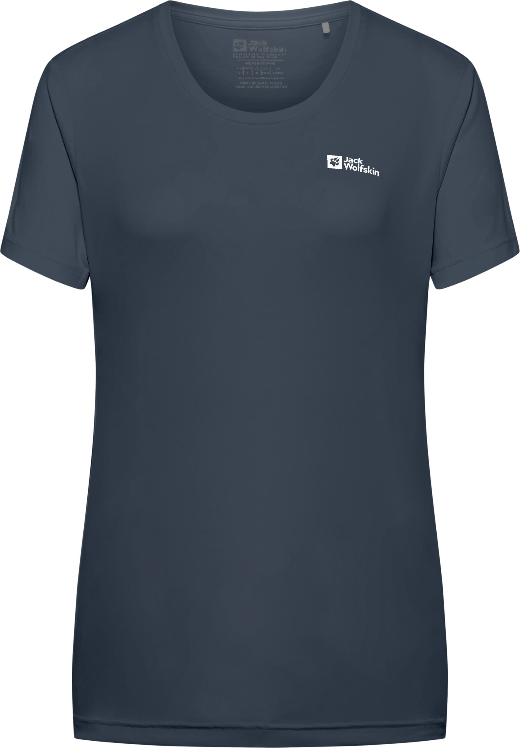 Jack Wolfskin Jack Wolfskin Women's Tech Tee Midnight Sky