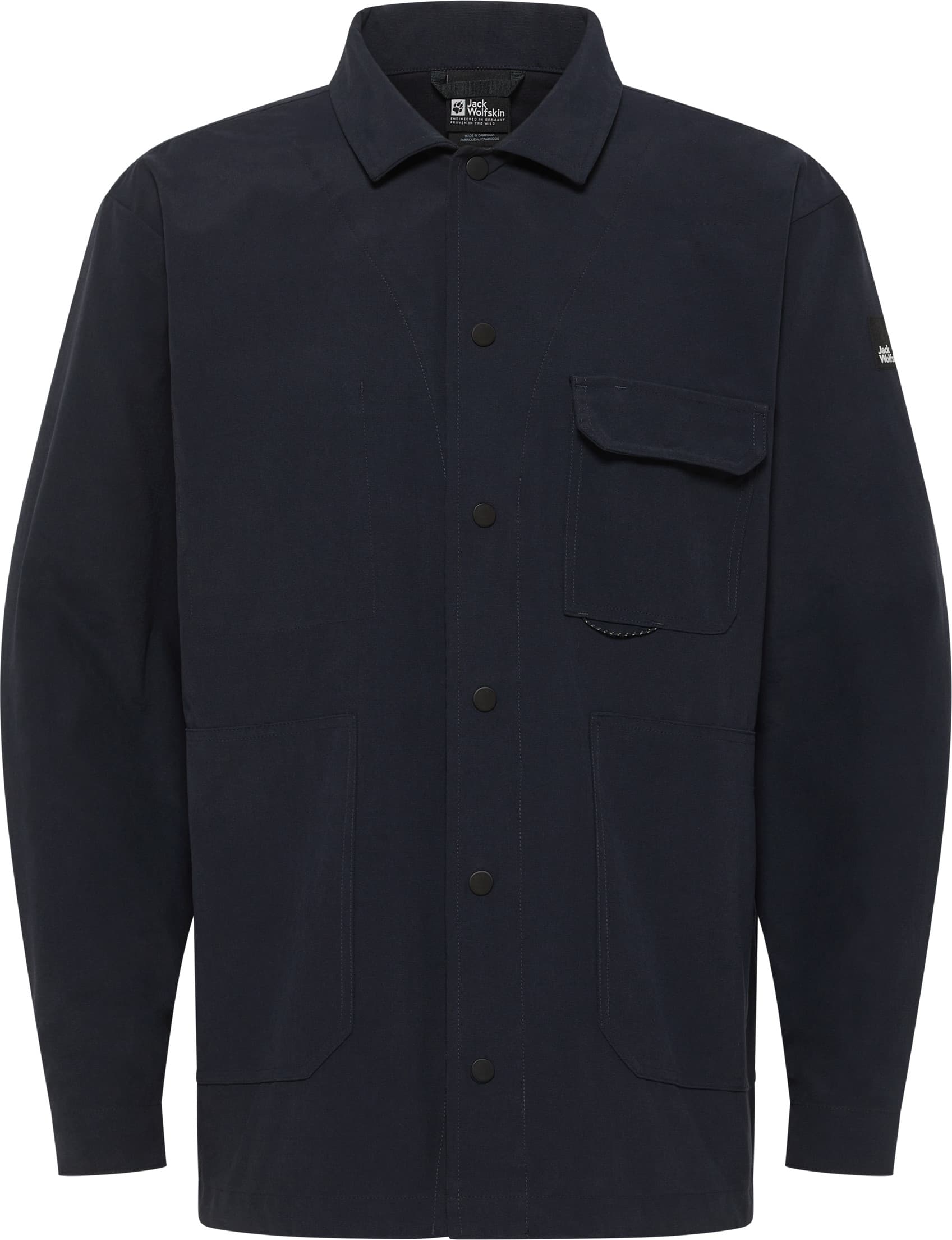 Jack Wolfskin Jack Wolfskin Men's Terracade Overshirt Dark Navy