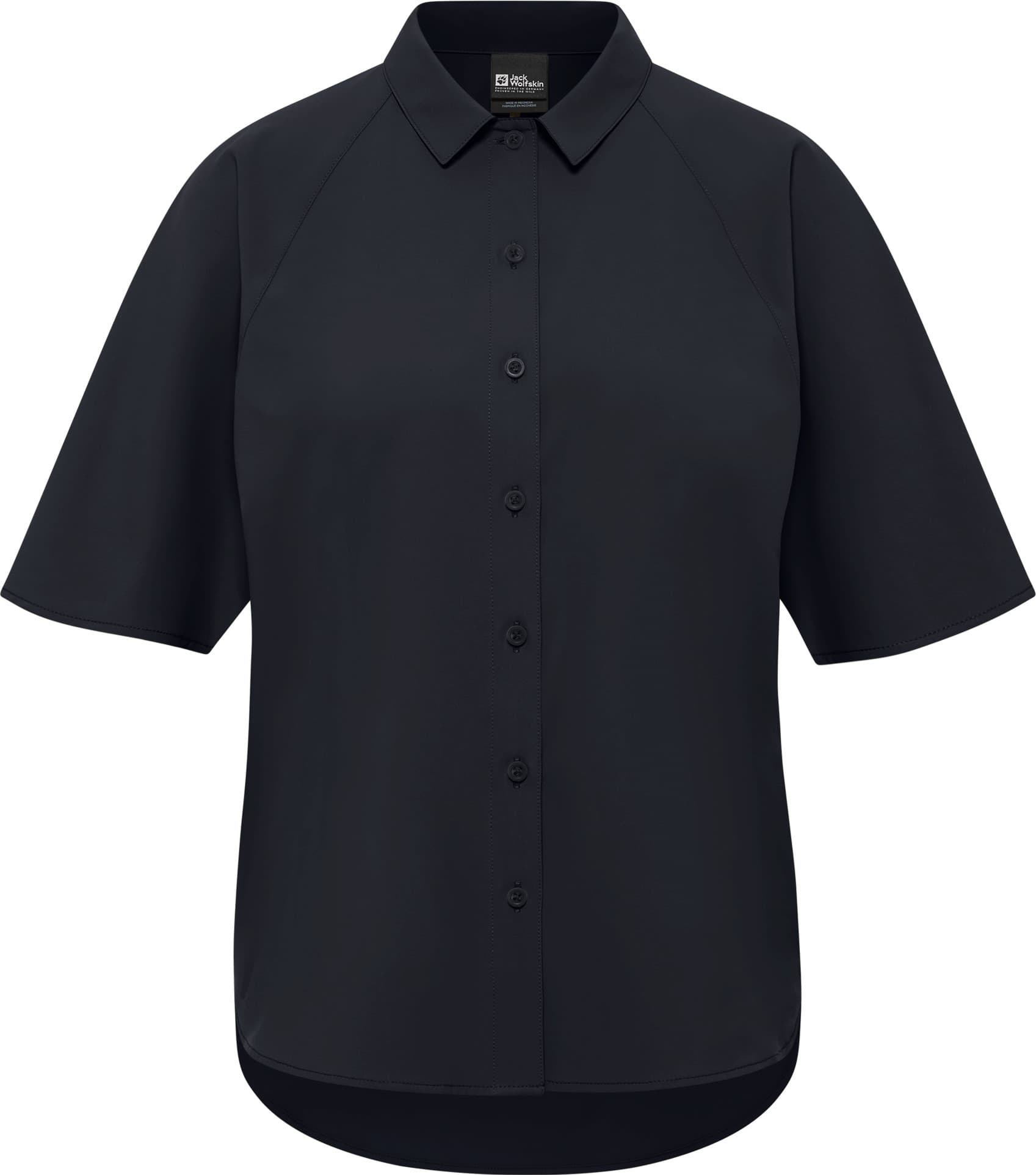 Jack Wolfskin Jack Wolfskin Women's Sierra Quest Shortsleeve Shirt Dark Navy