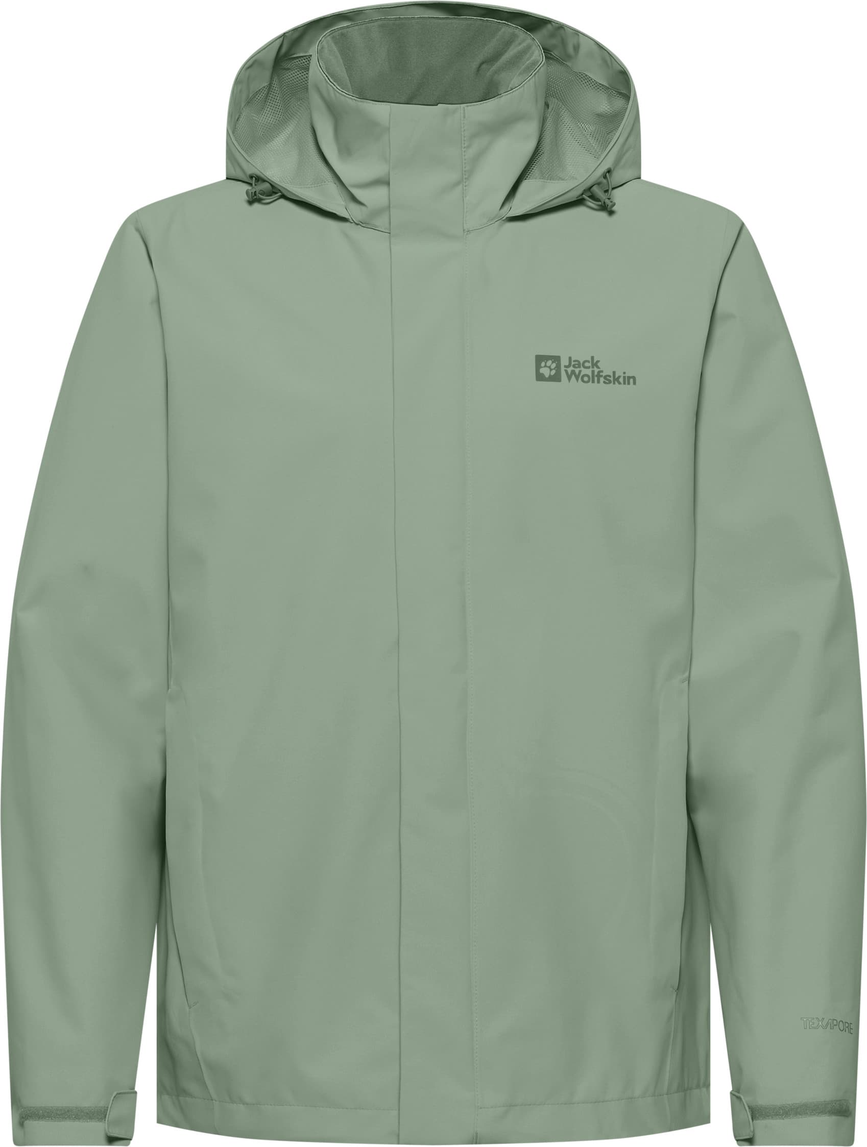 Jack Wolfskin Jack Wolfskin Men's Trailtime 2L Jacket Eucalyptus