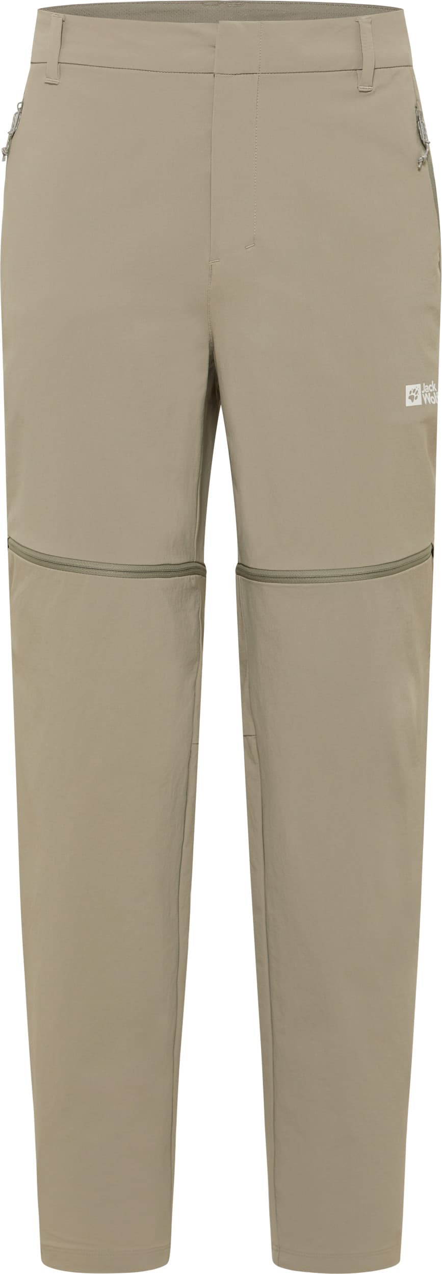 Jack Wolfskin Jack Wolfskin Men's Hikeout Zip Off Pants Stone