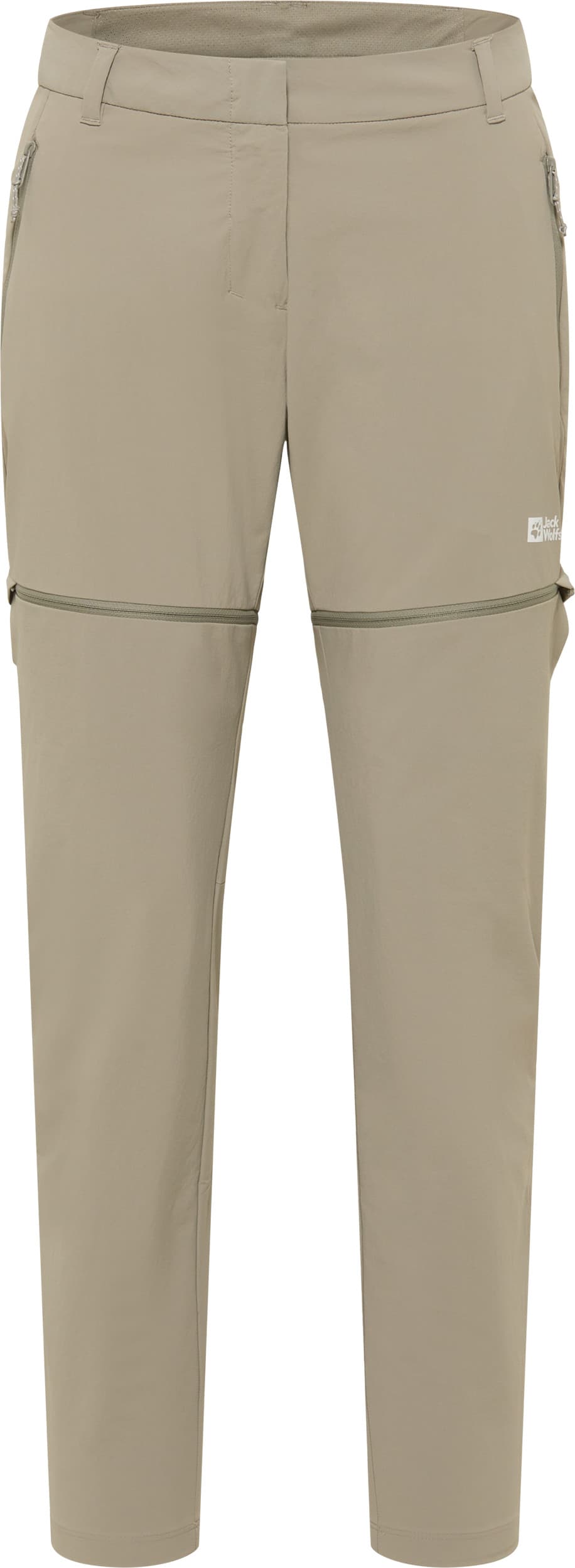 Jack Wolfskin Jack Wolfskin Women's Hikeout Zip Off Pants Stone