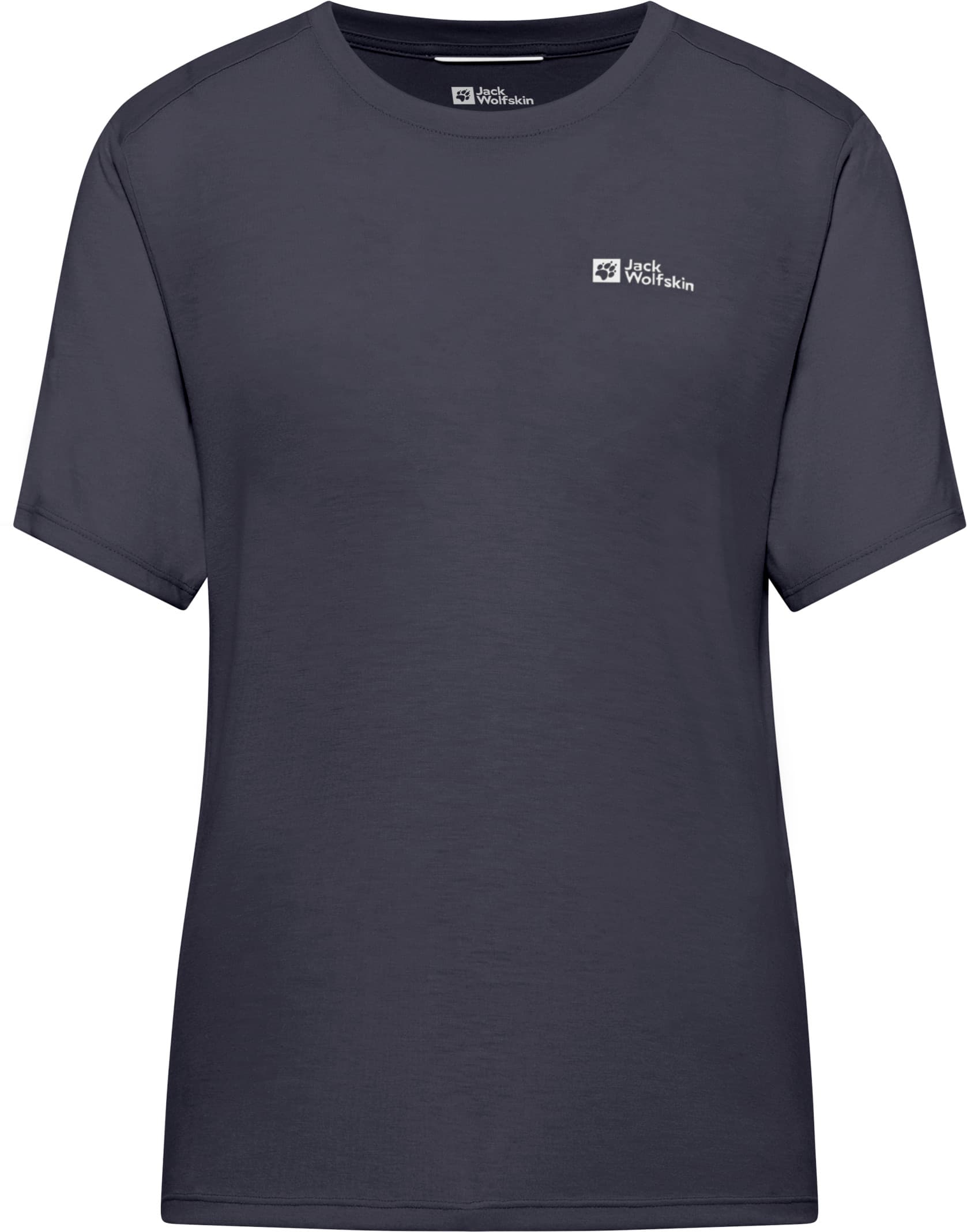 Jack Wolfskin Jack Wolfskin Women's Vonnan Short Sleeve Tee  Graphite