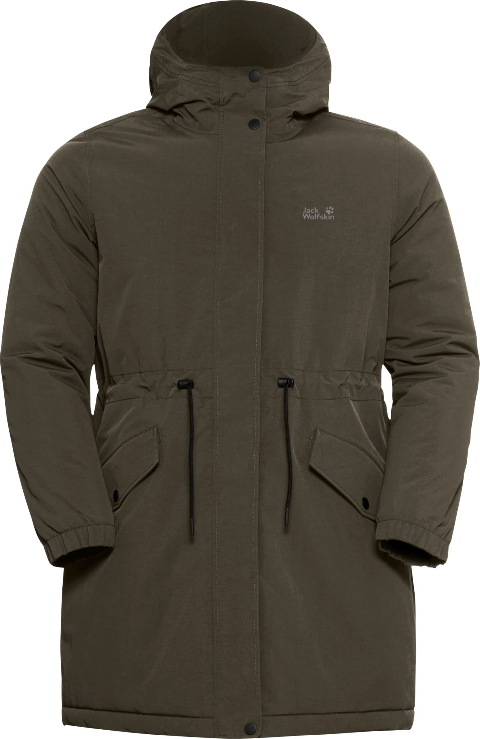 Jack Wolfskin Jack Wolfskin Women's Chilly Frost Parka Obsidian Moss