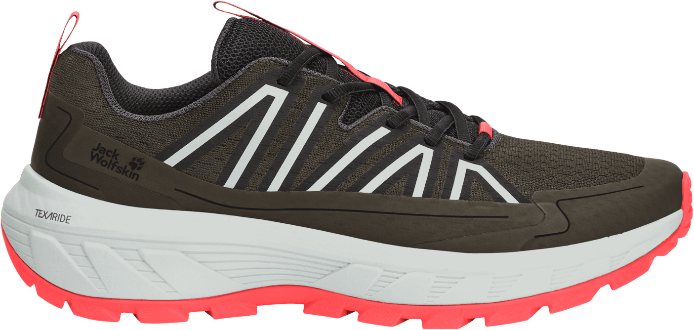 Jack Wolfskin Jack Wolfskin Men's Wild Hike Low Obsidian Moss