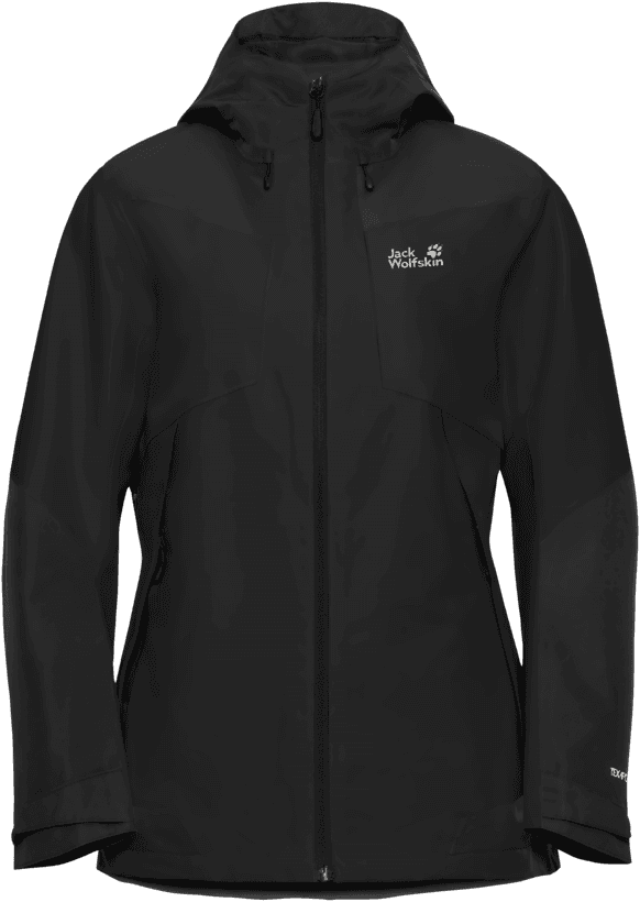 Jack Wolfskin Jack Wolfskin Women's Flextrail 2L Jacket Black