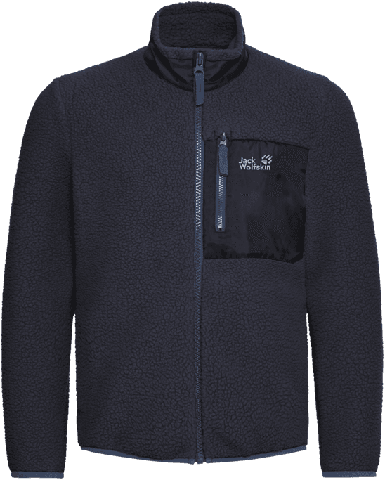 Jack Wolfskin Jack Wolfskin Kids' Lite Curl Fz Dark Navy