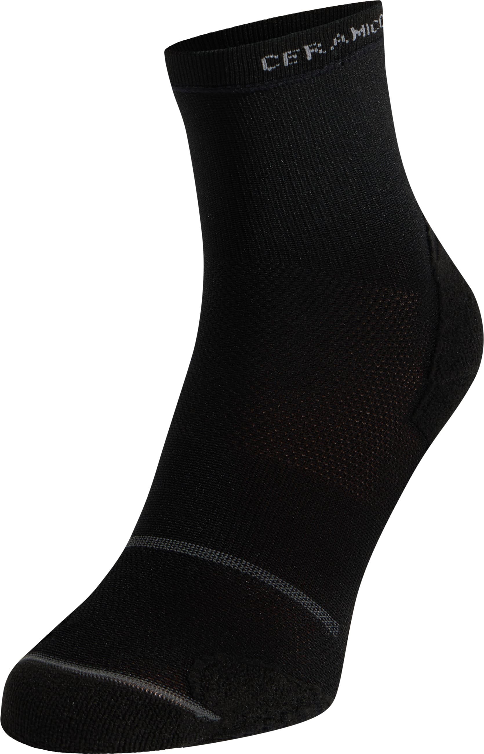 Odlo Odlo Odlo Socks Micro Crew Ceramicool Reflective Socks  Black