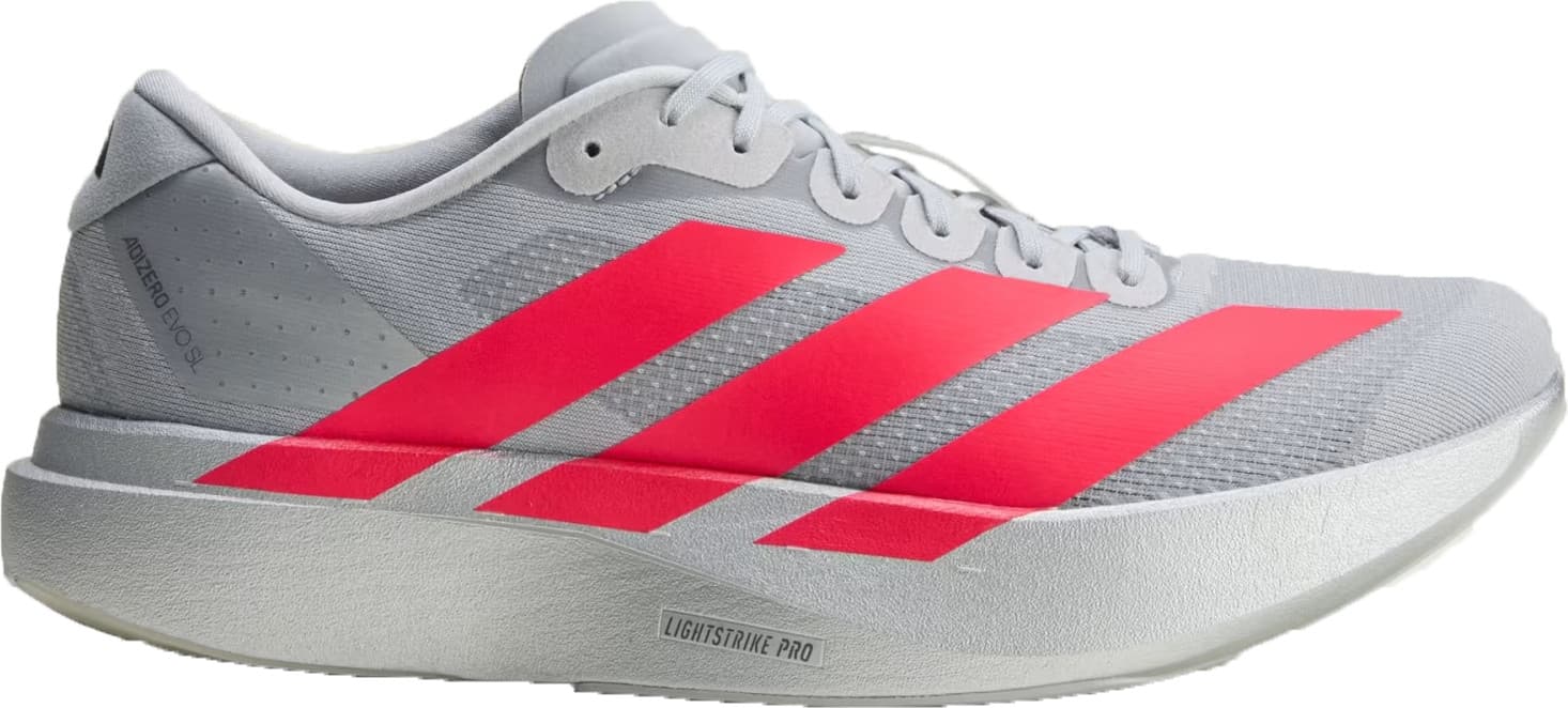 Adidas Adidas Men's Adizero Evo SL Silvmt/lucred/ironmt