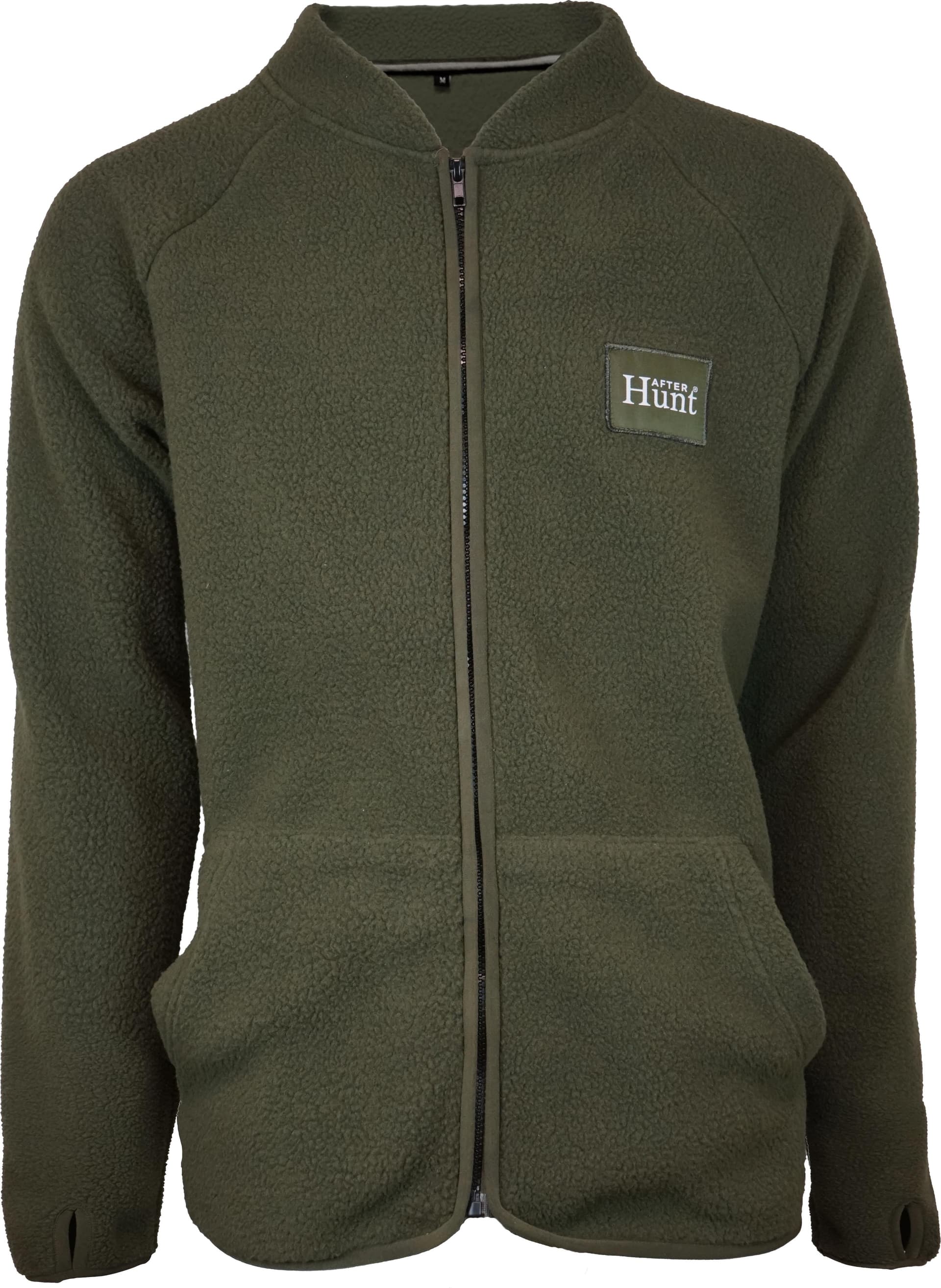 Avignon Avignon Unisex AFTER Hunt Fleece Jacket Basic Green