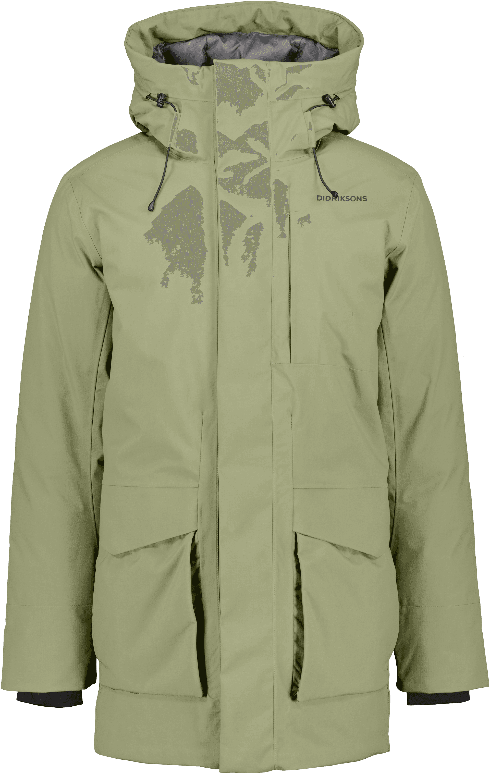 Didriksons Didriksons Men's Akilles Parka Wild Forest Green