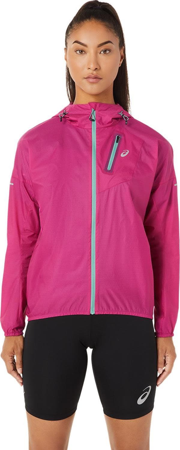 Asics Asics Women's Fujitrail Jacket Fuchsia Red