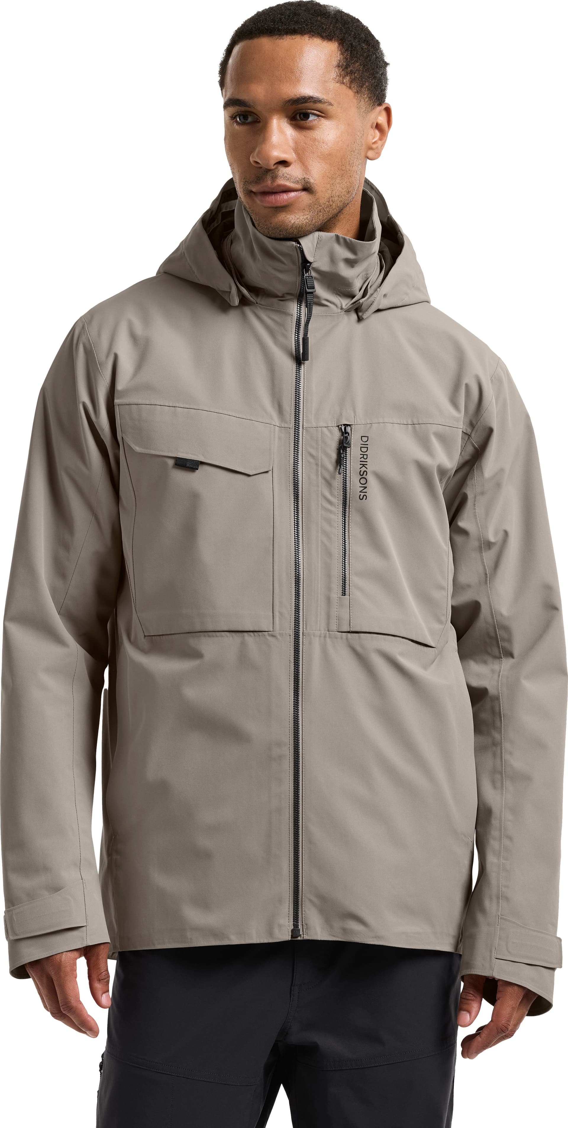 Didriksons Didriksons Unisex Aston Jacket Ash Brown