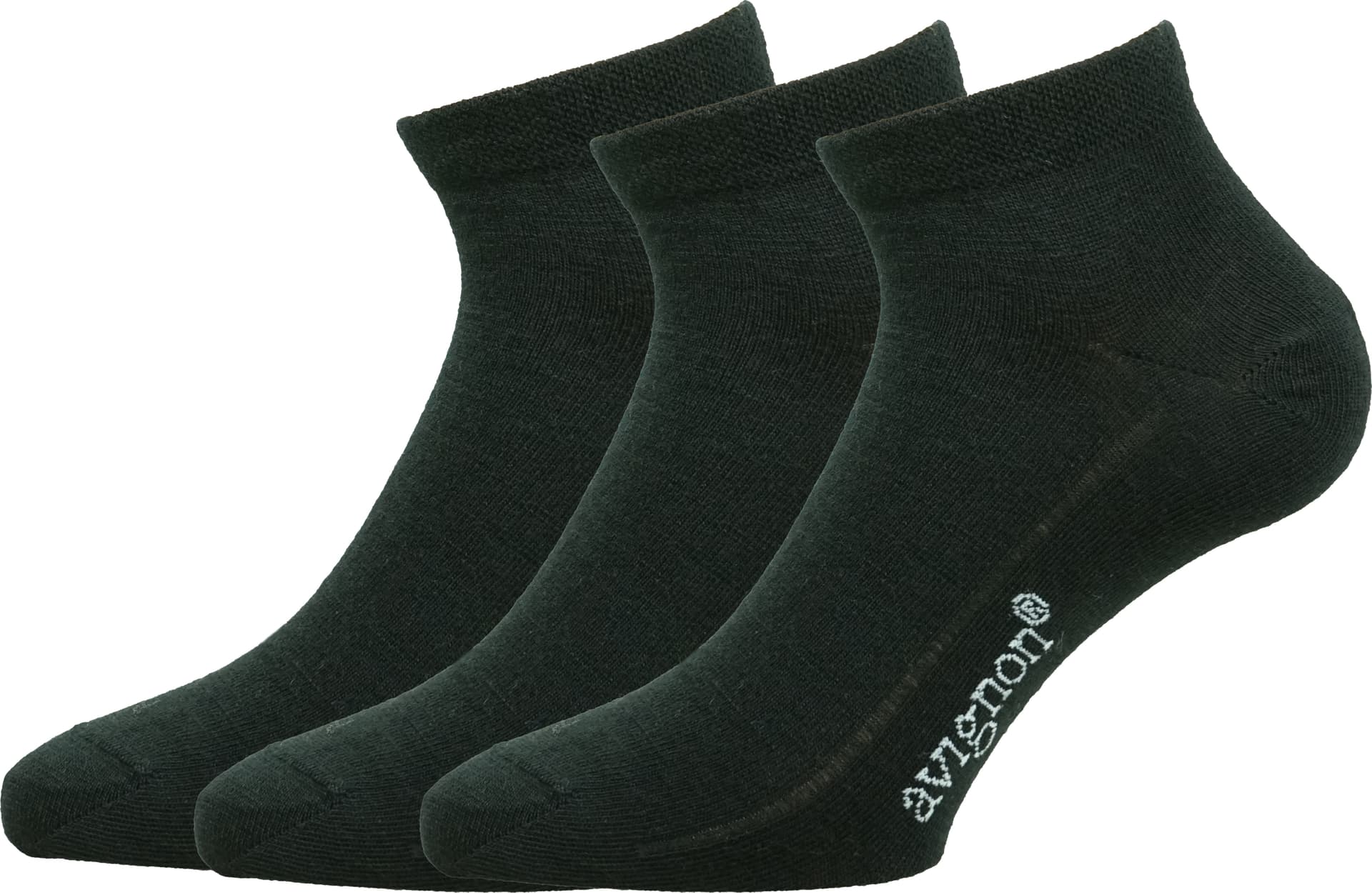 Avignon Avignon Unisex Sneaker Wool Low Basic Black