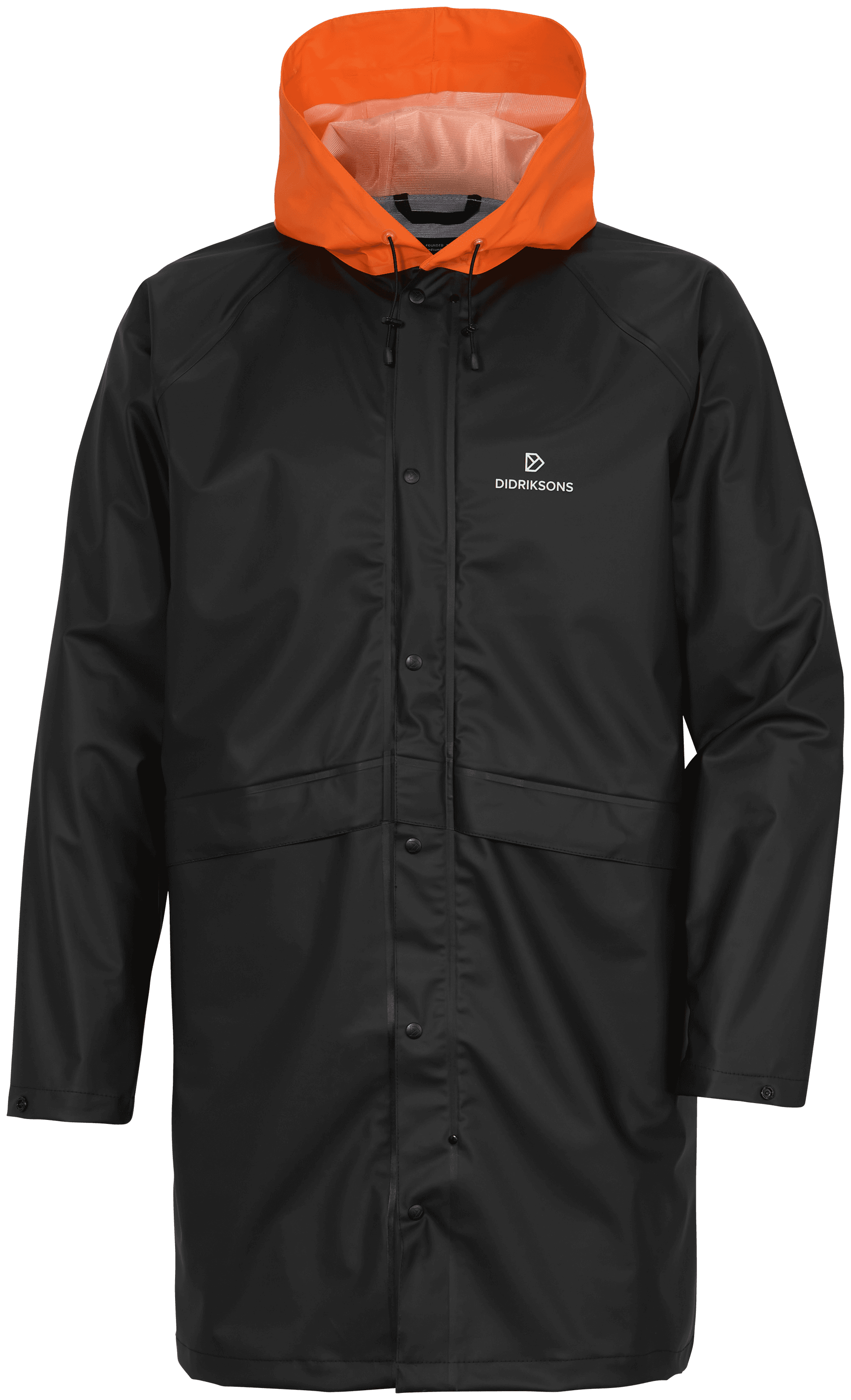 Didriksons Didriksons Unisex Avon Parka Galon Black/Flame