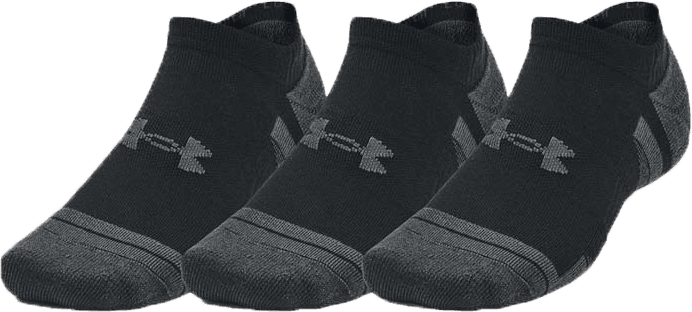 Under Armour Under Armour Unisex UA Performance Tech 3pk No Show Socks Black