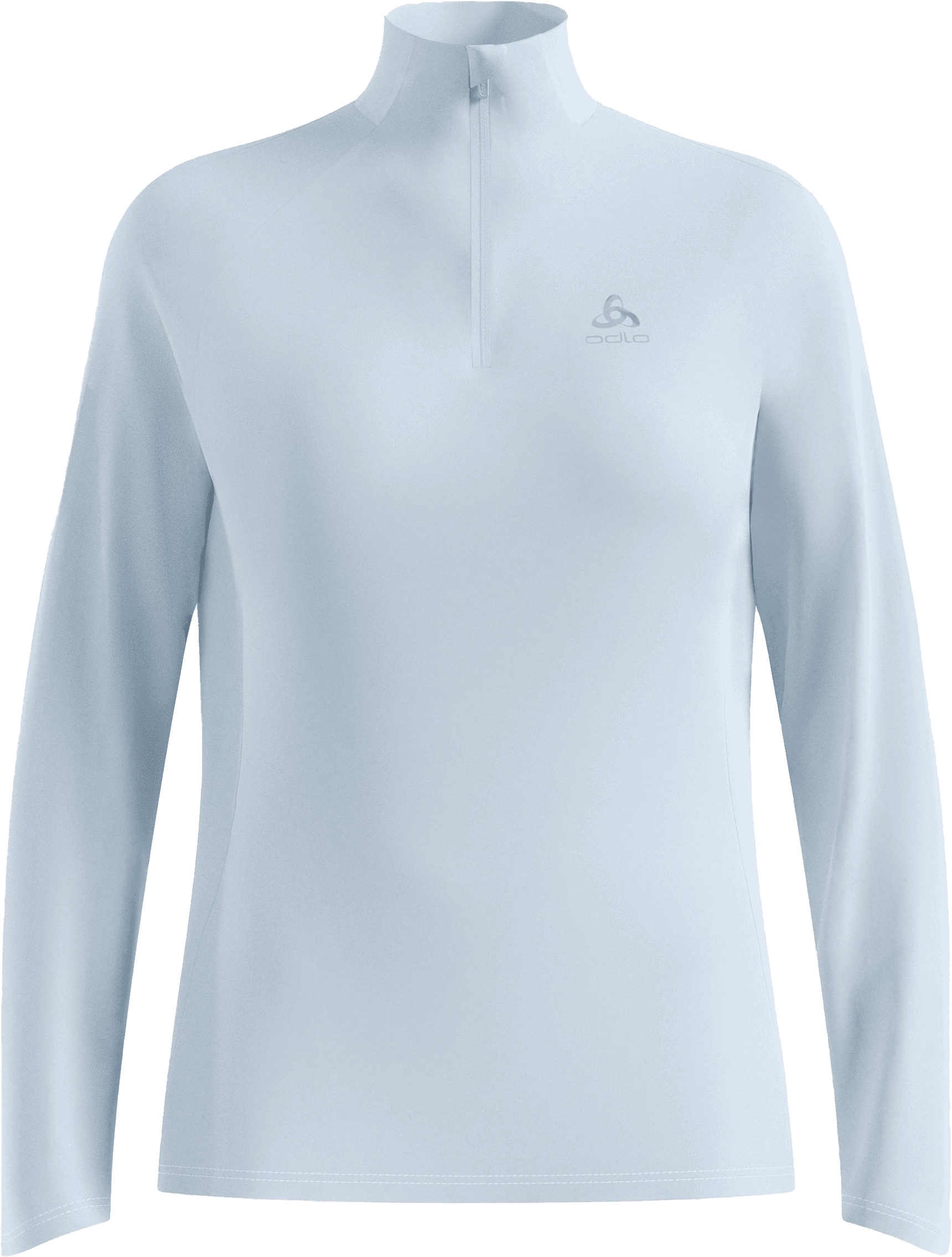 Odlo Odlo Women's Mid Layer Essential 1/2 Zip Baby Blue