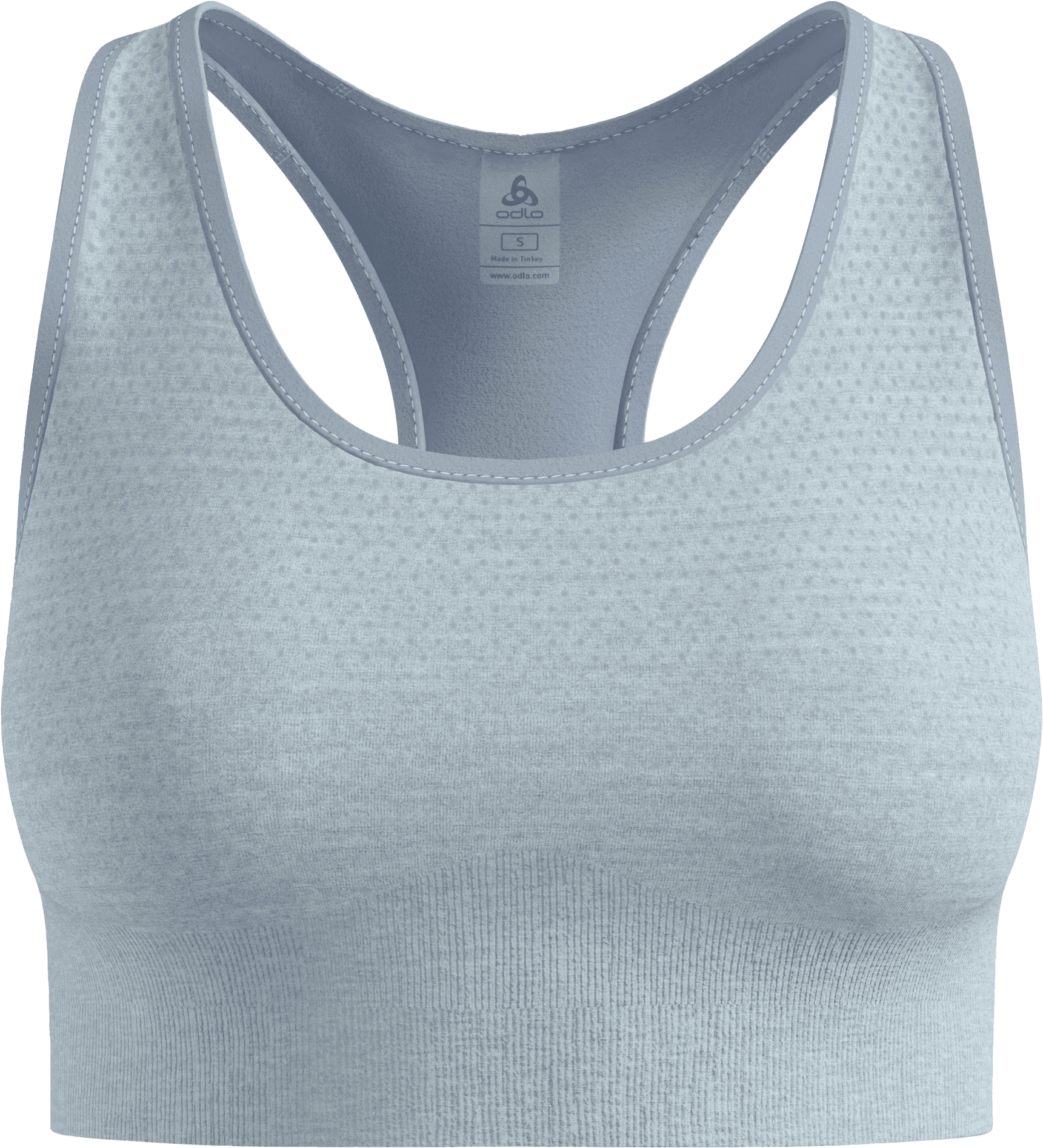 Odlo Odlo Women's Odlo Seamless Medium - Padded Sport Bra Baby Blue