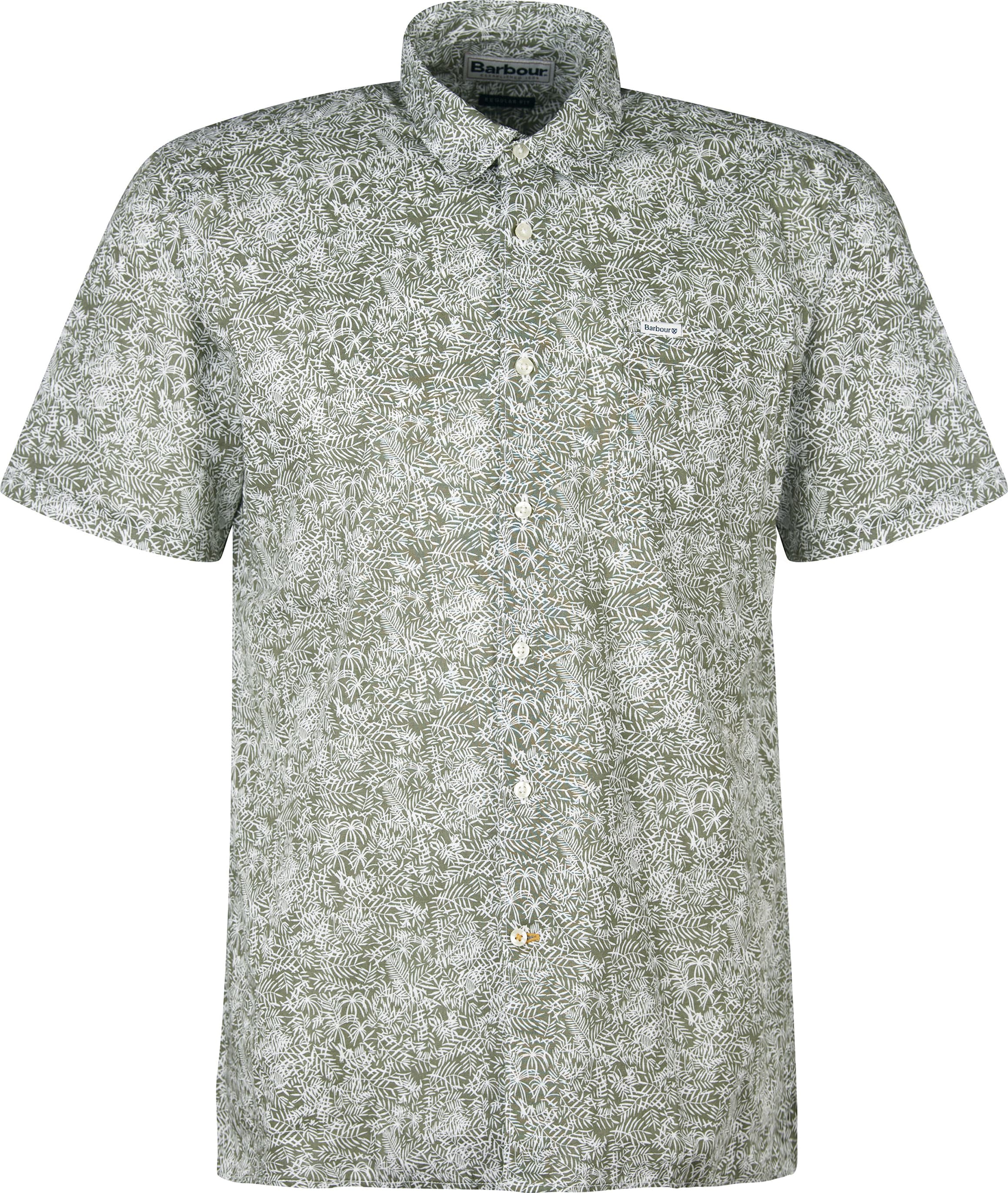 Barbour Barbour Men's Braithwaite Shortsleeve Summer Shirt Dusty Olive
