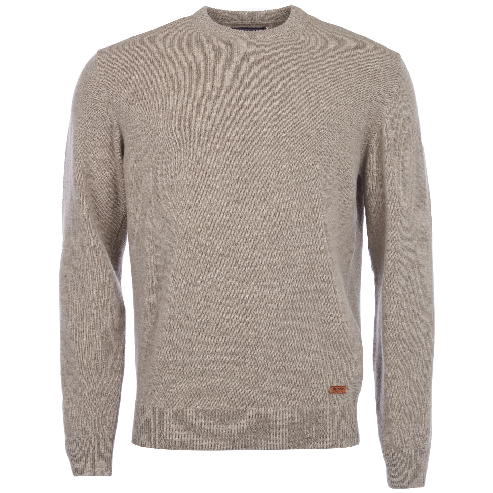 Barbour Barbour Men's Essential Crew-Neck Jumper Stone