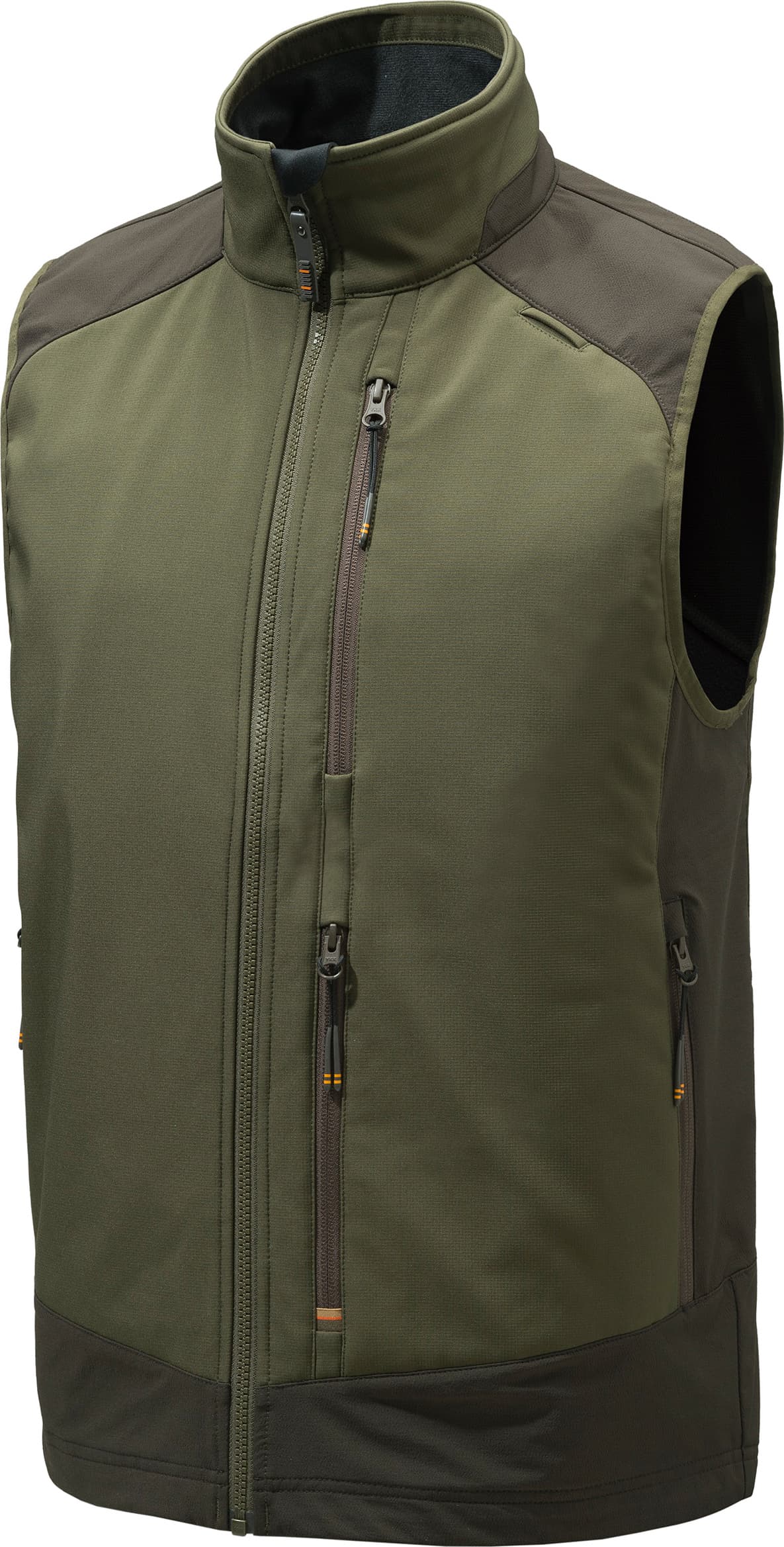 Beretta Beretta Men's Butte Softshell Vest Moss & Brown