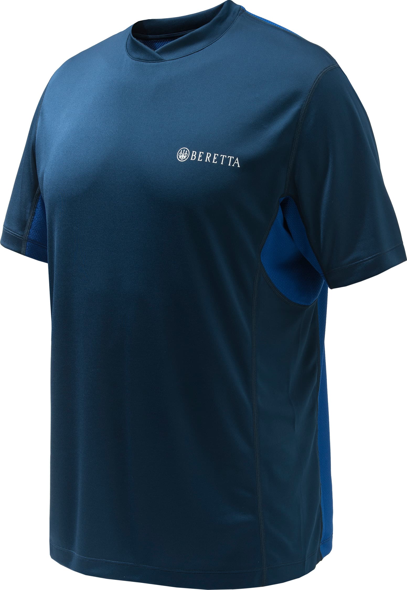 Beretta Beretta Unisex Flash Tech T-Shirt Blue Total