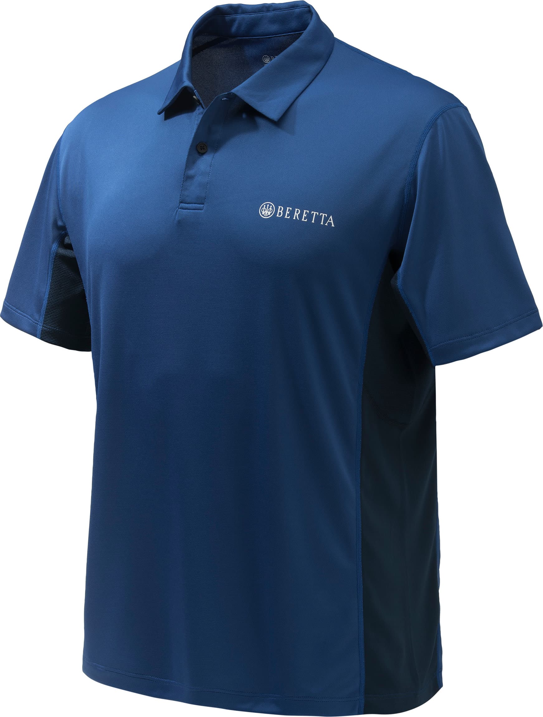 Beretta Beretta Unisex Flash Tech Polo Blue Beretta