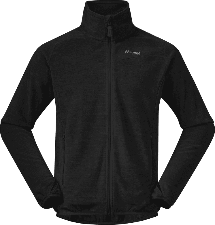 bergans Bergans Men's Hareid Fleece Jacket Nohood Black
