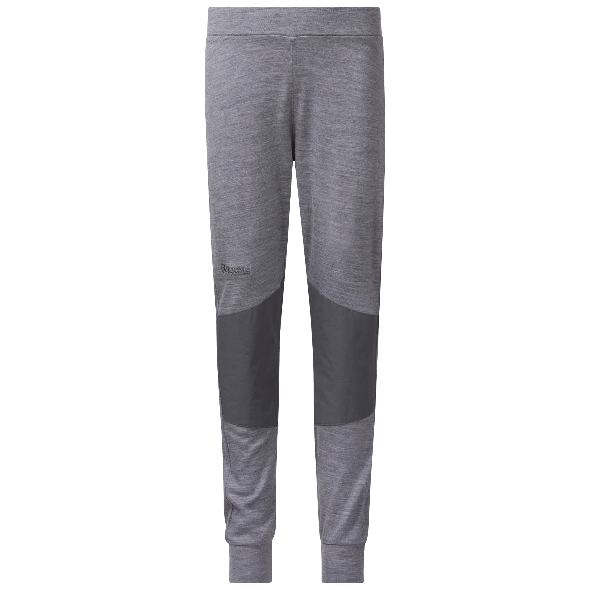 bergans Bergans Kids' Myske Wool Pant Solid Grey Melange/Solid Dark Grey