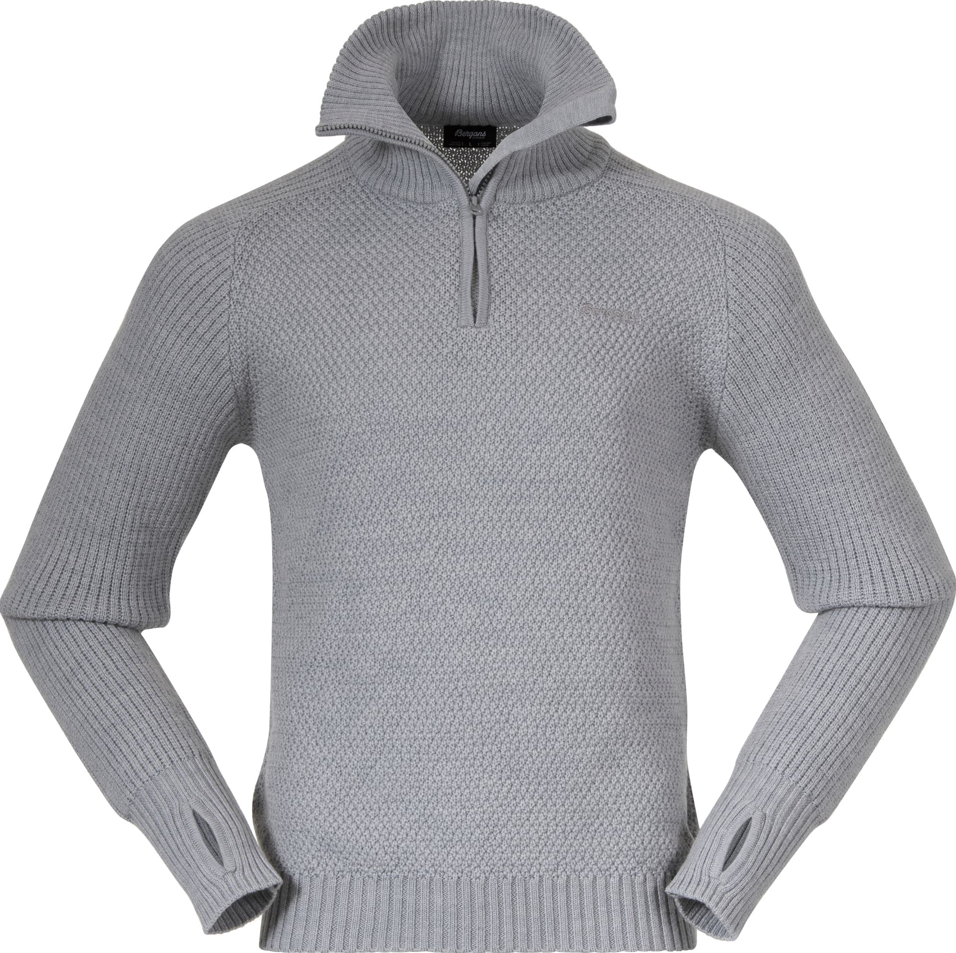 Bergans Bergans Men's Ulriken Jumper Magnesium Grey