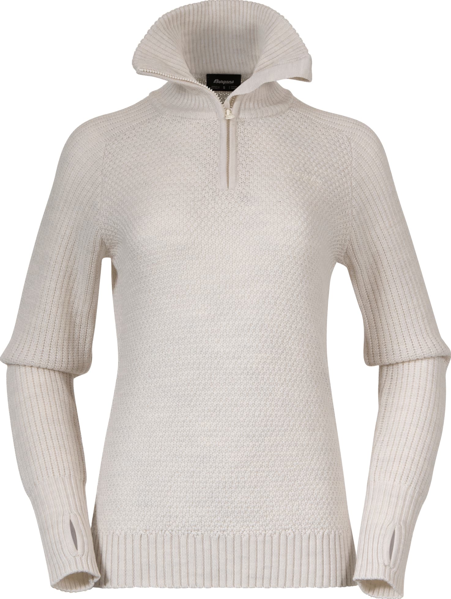 Bergans Bergans Women's Ulriken Jumper Vanilla White
