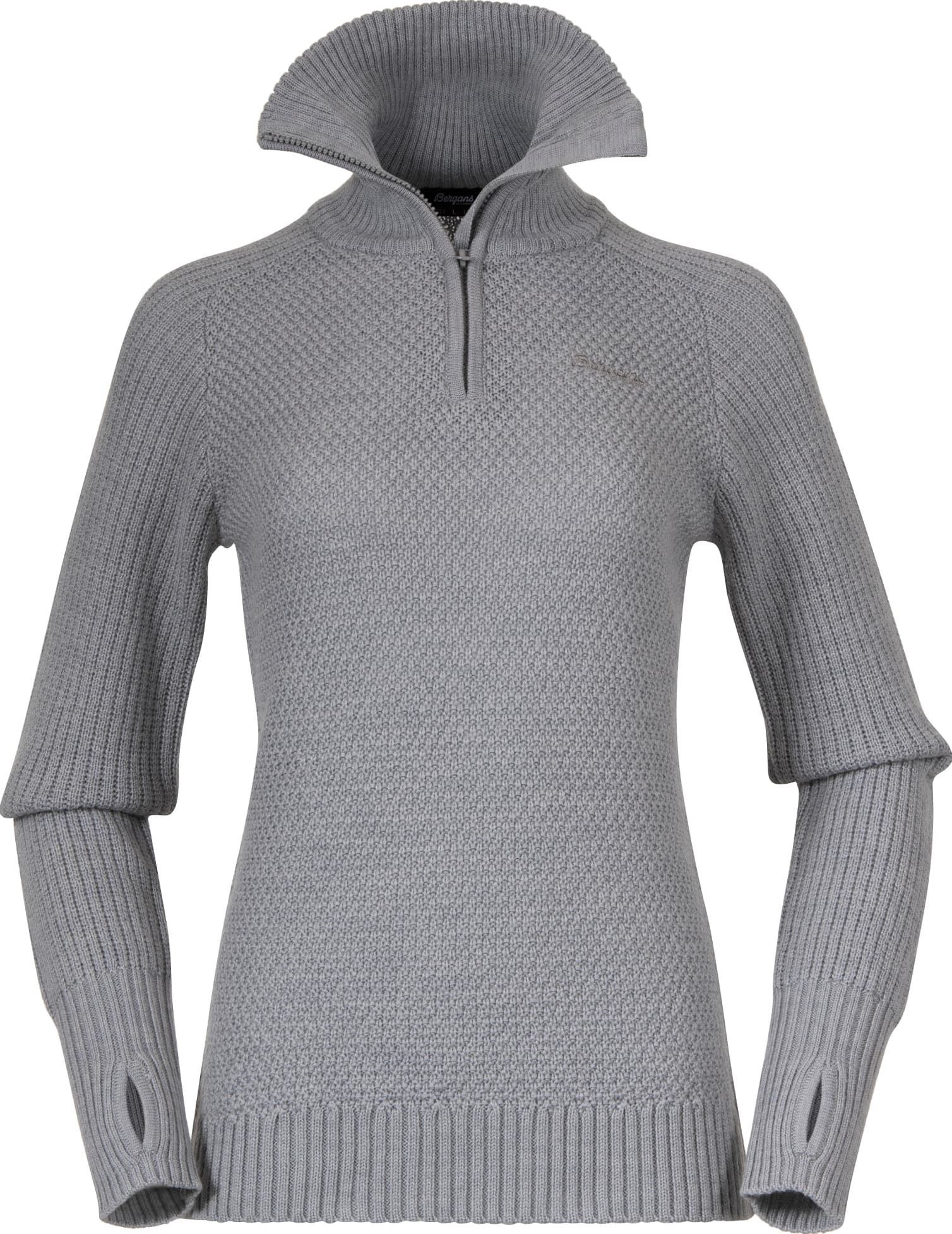 Bergans Bergans Women's Ulriken Jumper Magnesium Grey