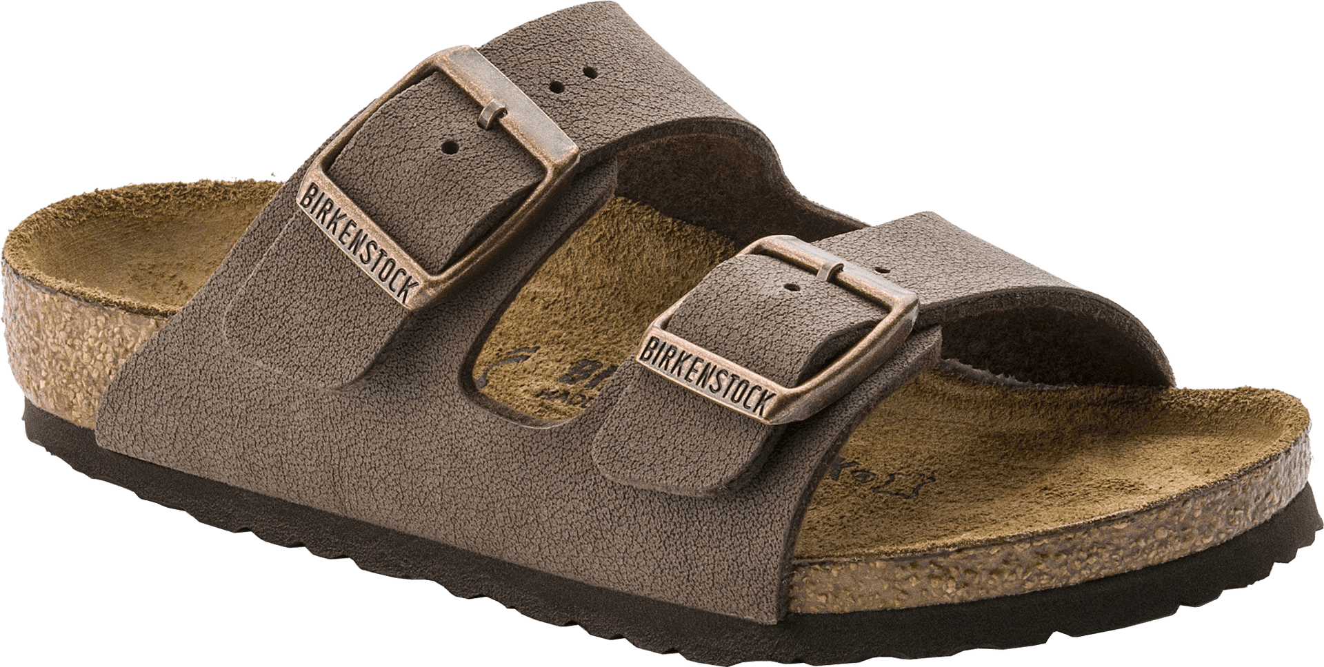 Birkenstock Birkenstock Kids' Arizona Birko-Flor Narrow Mocha Nubuck
