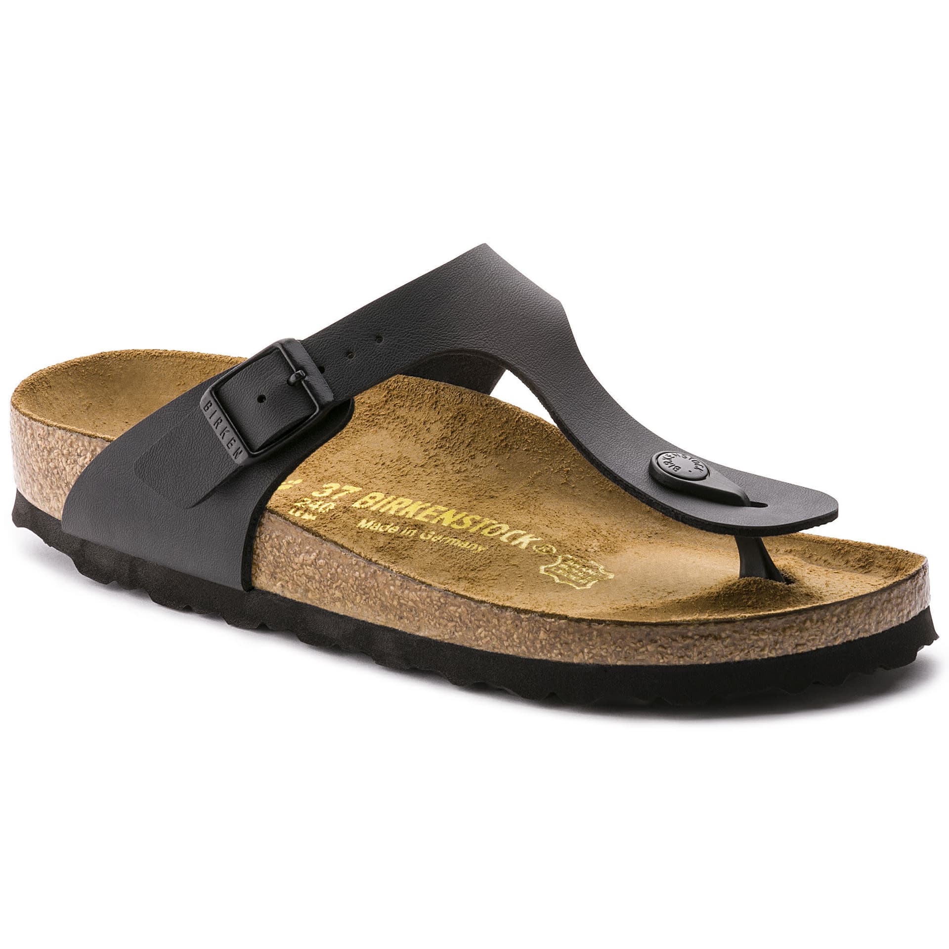 Birkenstock Birkenstock Unisex Gizeh Regular Black