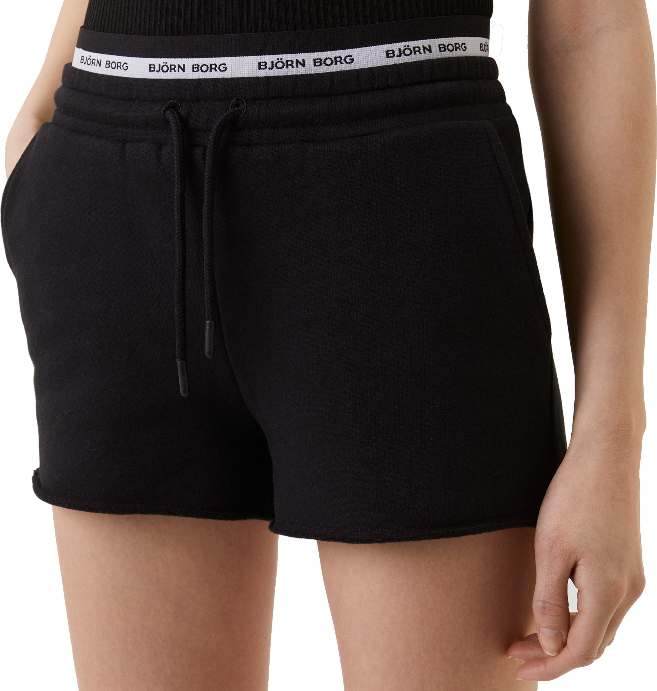 Björn Borg Björn Borg Women's Sthlm Elastic Shorts Black Beauty