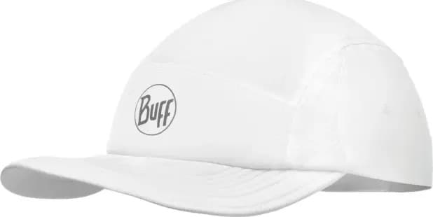 Buff Buff 5 Panel Go Cap L/XL R-Solid White