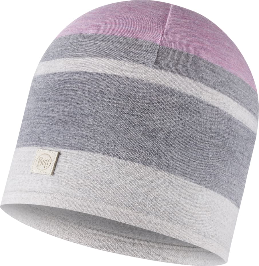 Buff Buff Merino Move Beanie Light Grey