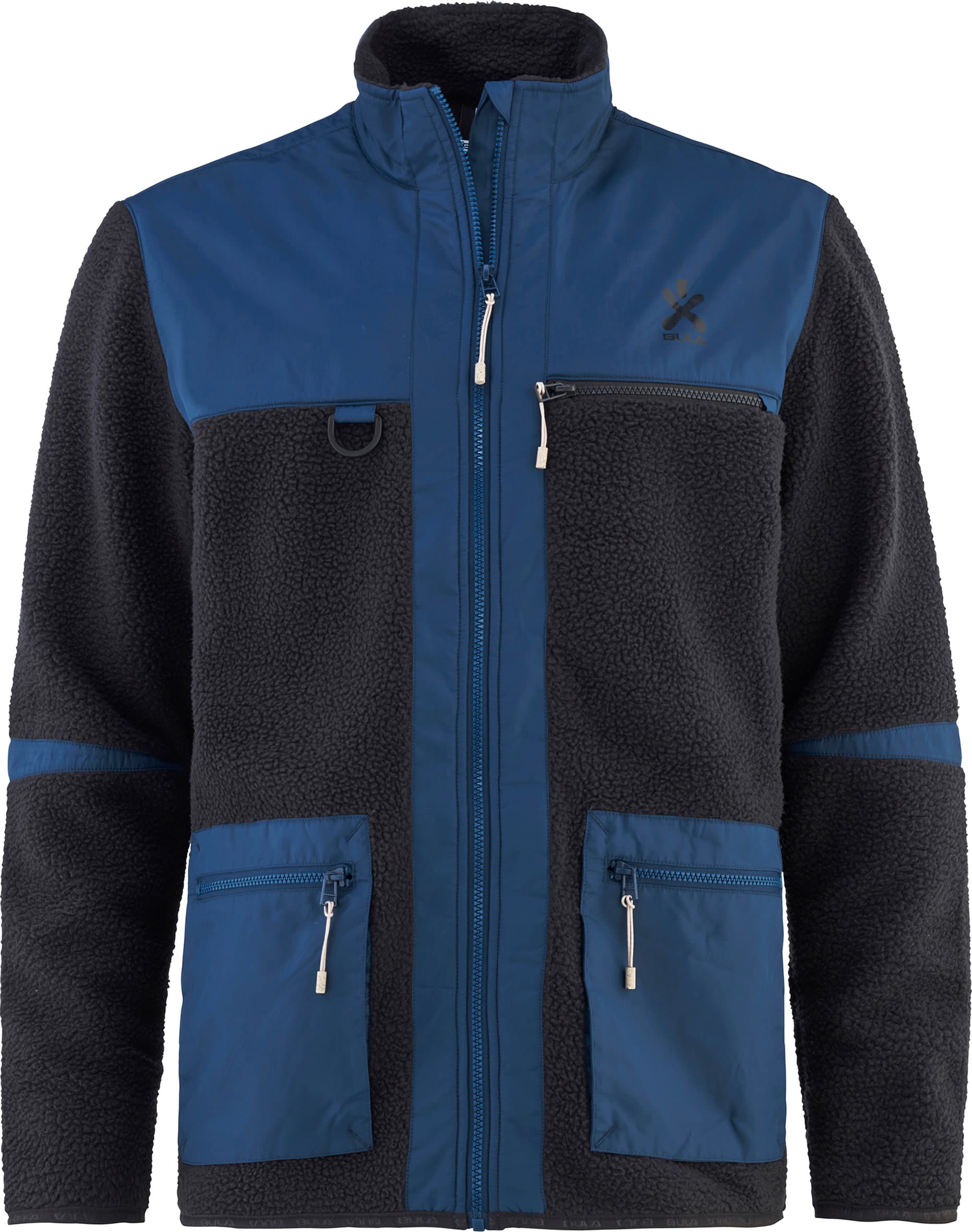 Bula Bula Men's Utility Fleece Jacket Denim