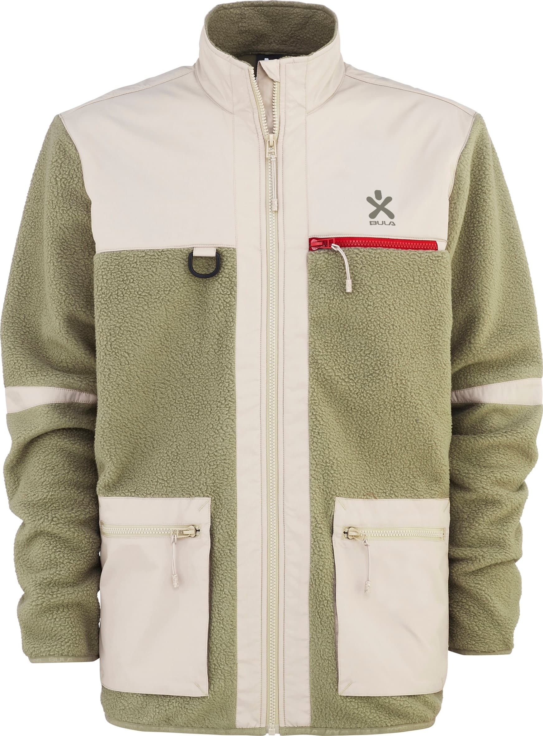 Bula Bula Men's Utility Fleece Jacket Sage